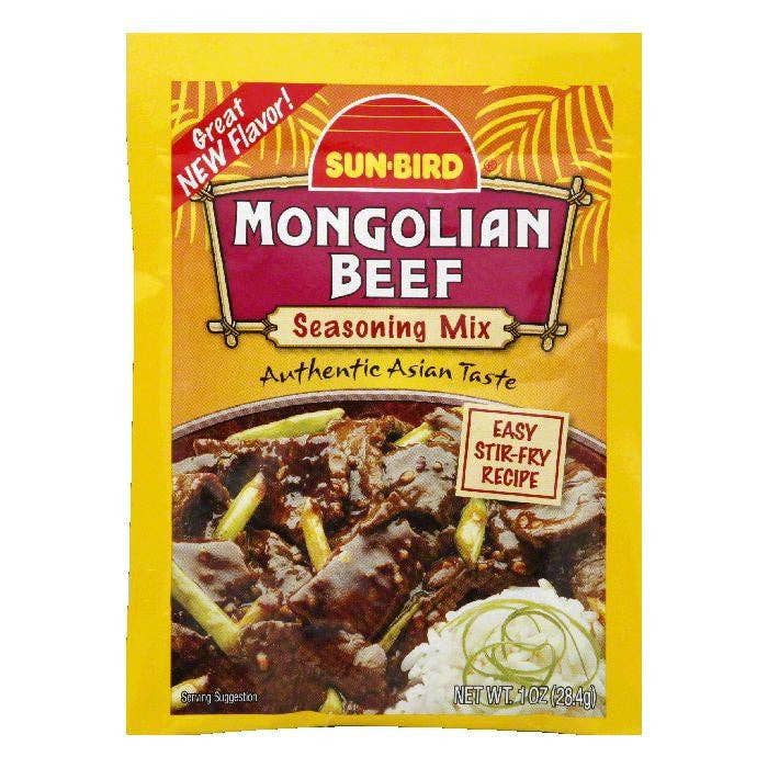 KeHE Distributors, LLC - Wholesale Dried Spice Mix - Sun Bird Mongolian Beef Seasoning Mix, 1 OZ0