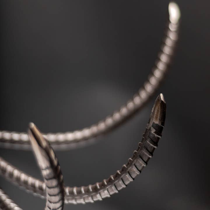 Metal Relic - Wholesale Wall Accent - "The End" 8 Point Deer Buck Skull Wall Sculpture15