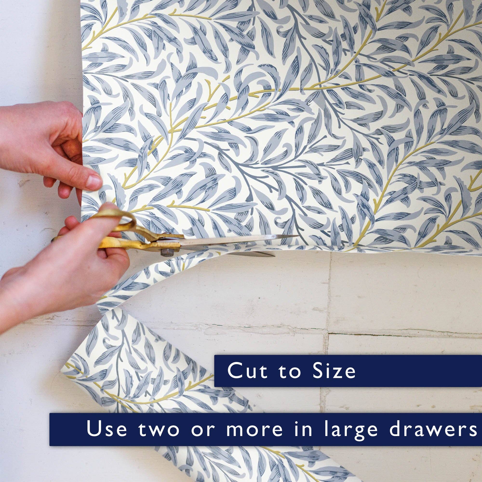 The Master Herbalist - Wholesale Drawer Liner - Blue WILLOW William Morris | Scented Drawer Liners in 2 Fragrances.3