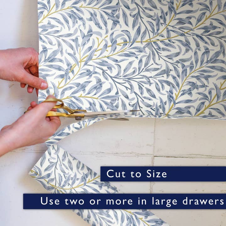 The Master Herbalist - Wholesale Drawer Liner - Blue WILLOW William Morris | Scented Drawer Liners in 2 Fragrances.3