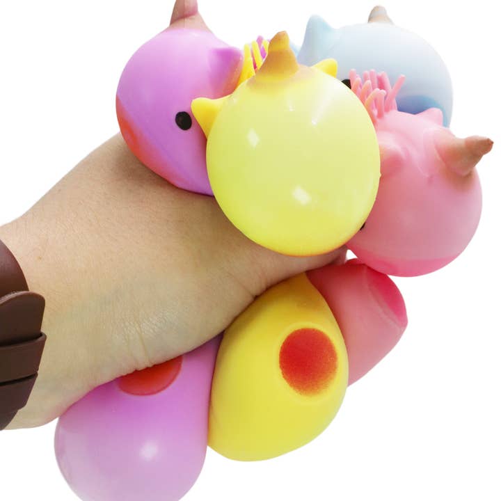 Cap Zone - Wholesale Squishy Toy - Kids & Baby - Chubby Unicorn Jiggly Fluffy Slime Filled Squishy - 12 pcs9