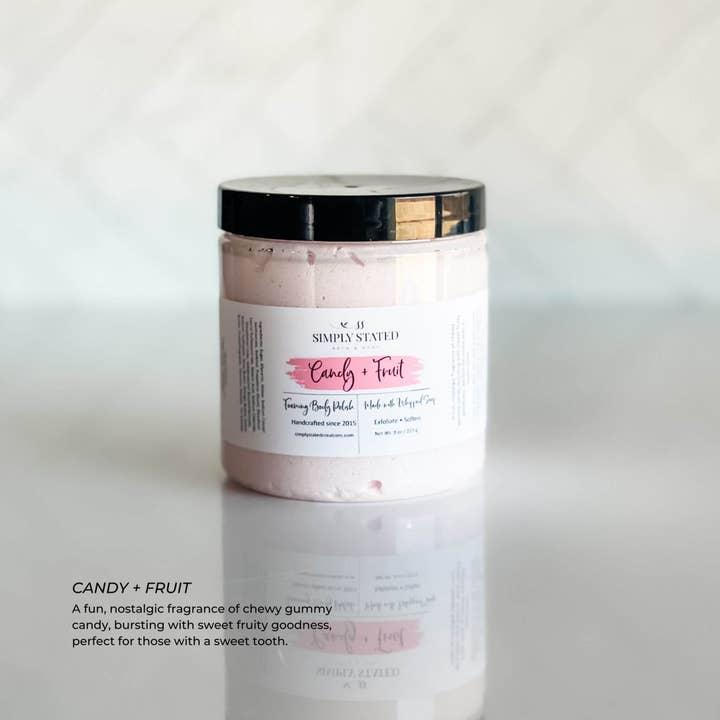 Simply Stated Bath & Body - Wholesale Body Scrub/Exfoliant - Seasonal Foaming Body Polish Collection | Limited Batches