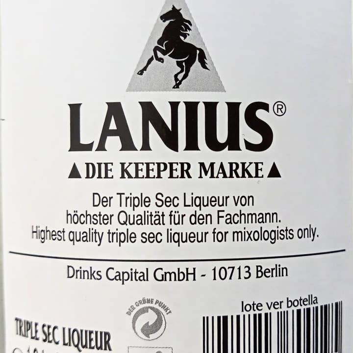 Salzmann Restwaren GmbH - Wholesale Brandy/Cognac - Lanius Triple Sec 1.0L 32%1