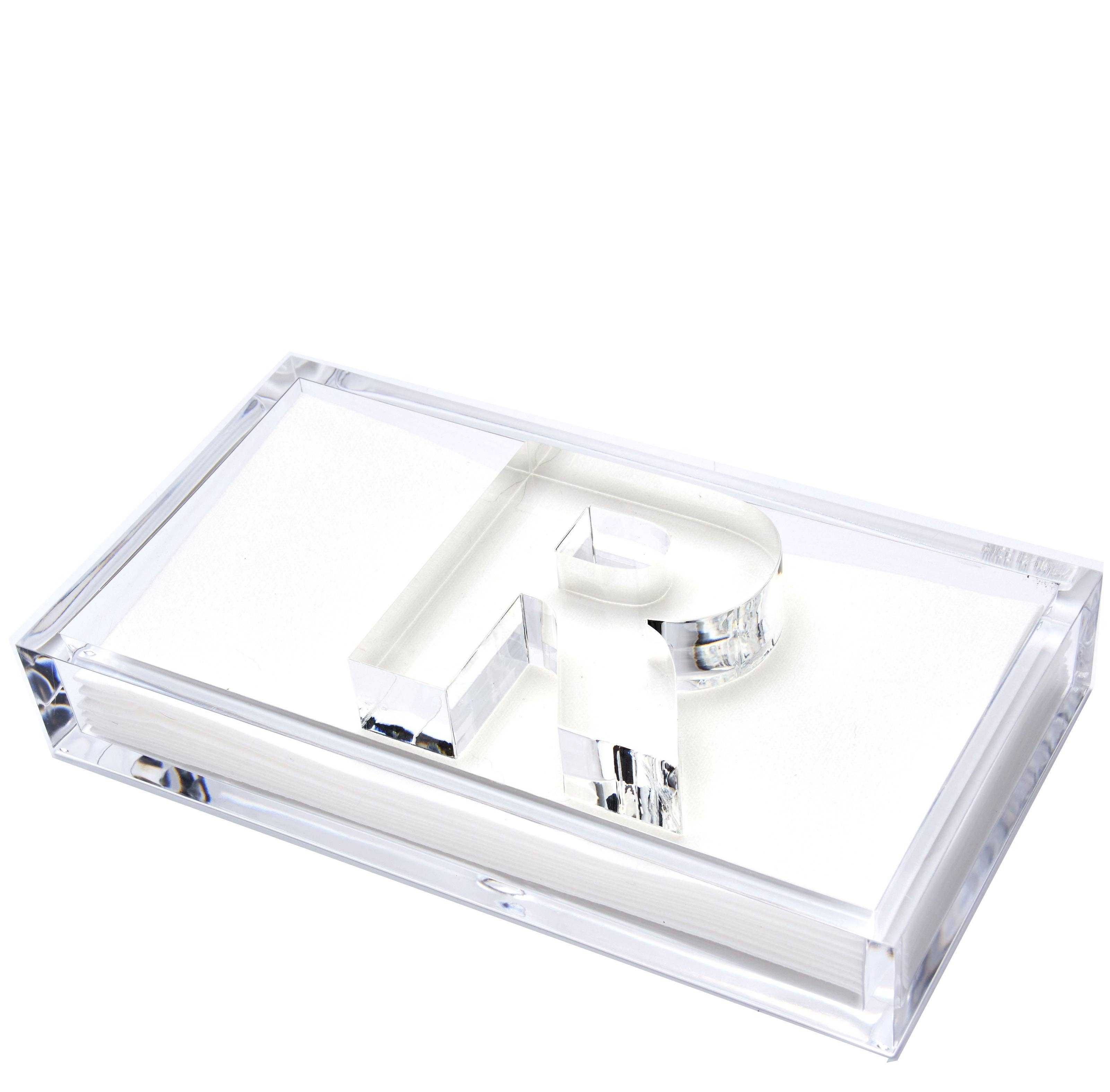 Tara Wilson Designs - Wholesale Napkin Holder - INITIAL GUEST TOWEL HOLDER16