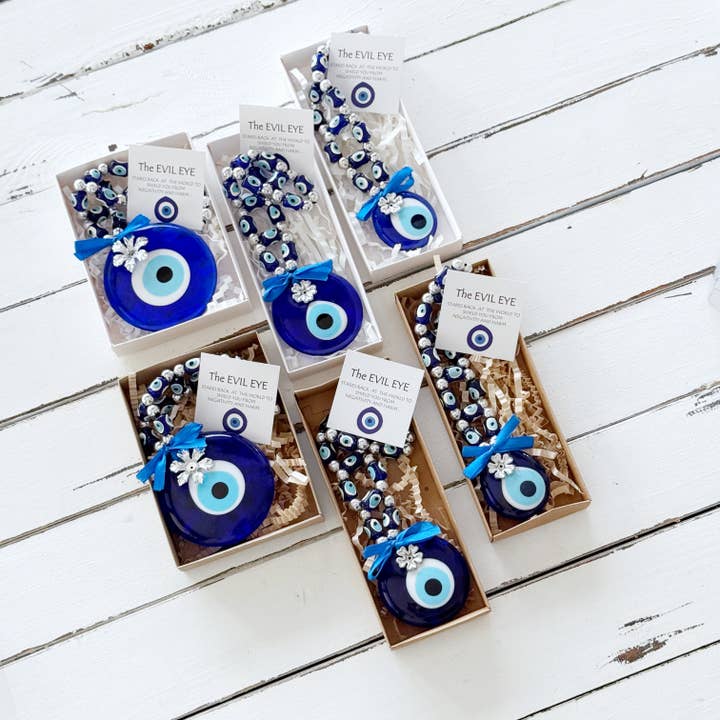 Evileyefavor – wholesale Dimensionell/3D-väggkonst – Grekiskt ont öga väggdekoration, inflyttningspresentidéer4