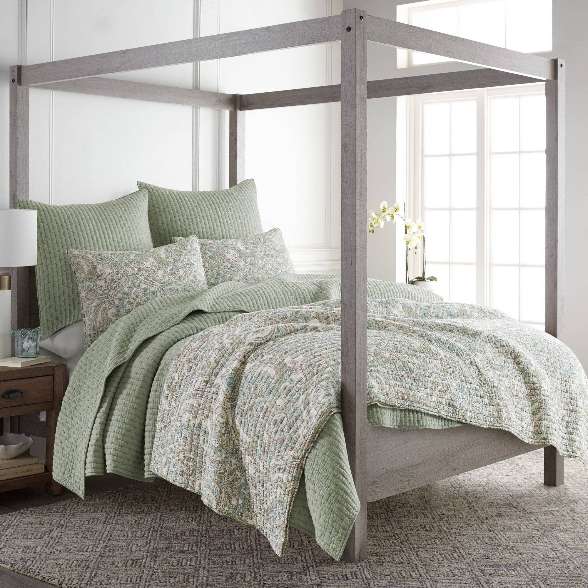 Levtex Home - Vente Parure de lit - Ensemble de couette en point de croix87