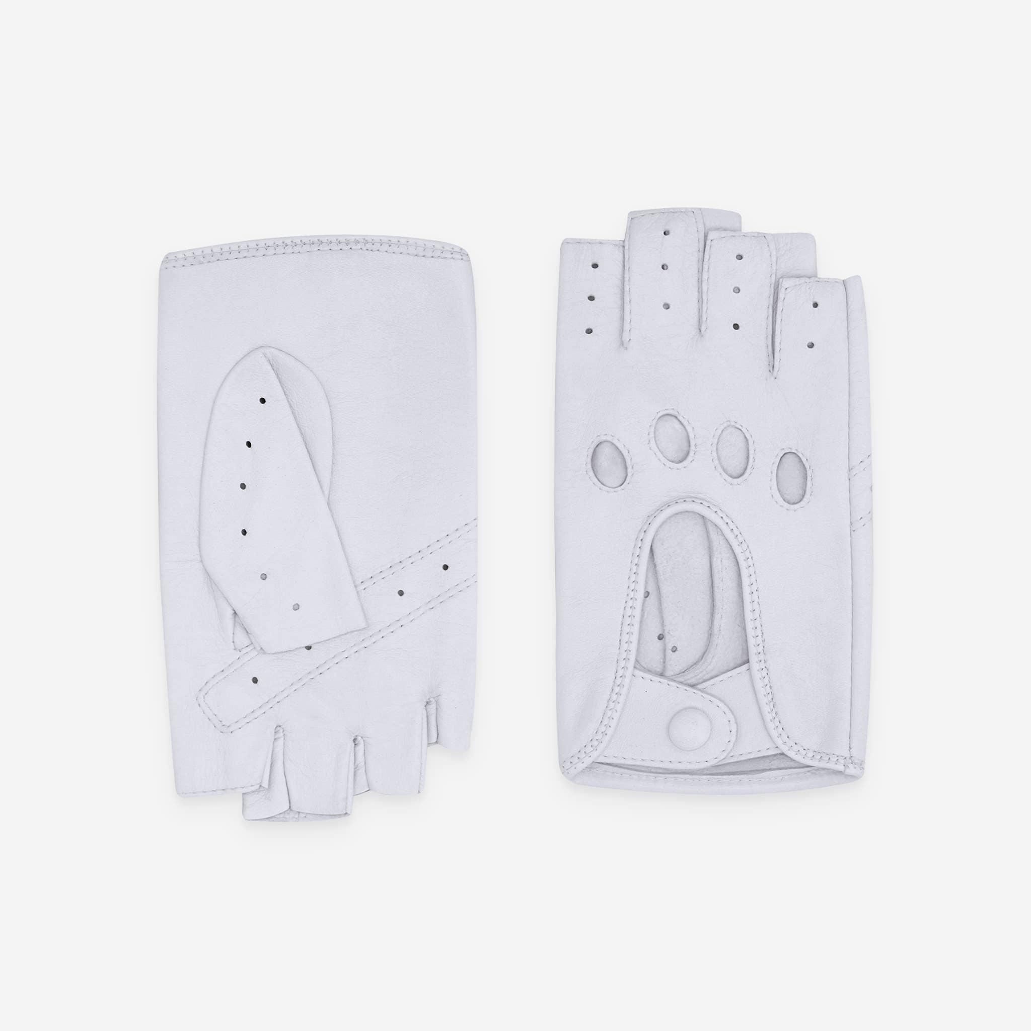 Glove Story – Großhandel Handschuhe – Damen – Fingerlose Damenhandschuhe aus Lammleder, ungefüttert – Modell conduit-21125NF16