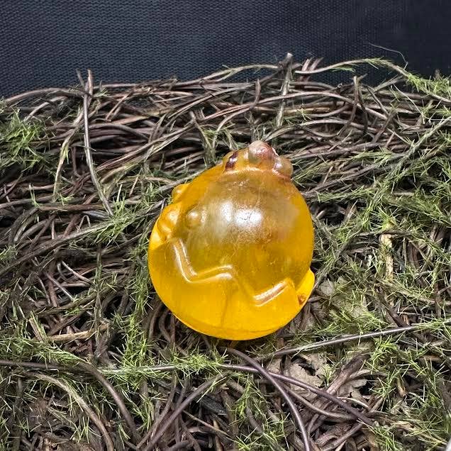 Crystal Deal· Wholesale Crystals & Gifts - Wholesale Spiritual Stone/Crystal - Easter Chick in an Egg - Yellow Fluorite2