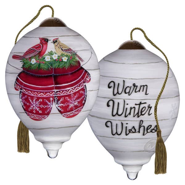 Precious Moments - Wholesale Ornament - Ne'Qwa Art Warm Winter Wishes Ornament2