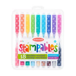 Great Choice Products Unicorn Fruit Scented Washable Markers Set