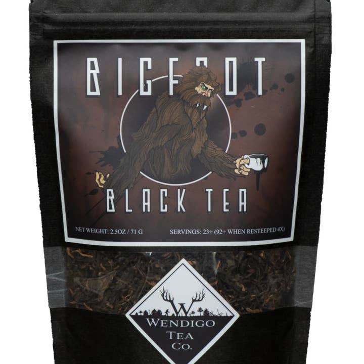 Thé noir Bigfoot pour la vente par Wendigo Tea