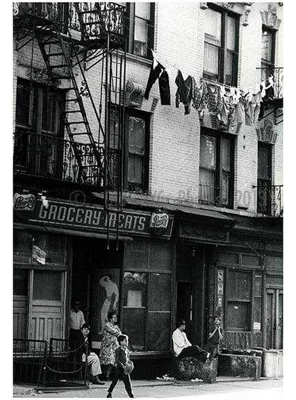 Old NYC Photos - Wholesale Art Print - Downtown - Grocery store0