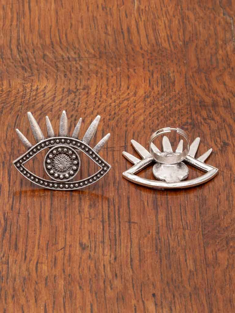 TABOO FASHION - Vendita all'ingrosso Anelli cocktail/statement - Anello Horus2