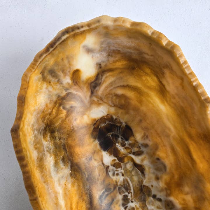 Gibb & Daan - Wholesale Serve Bowl - Large Resin Trough - Entryway Catchall - Decorative Bowl1