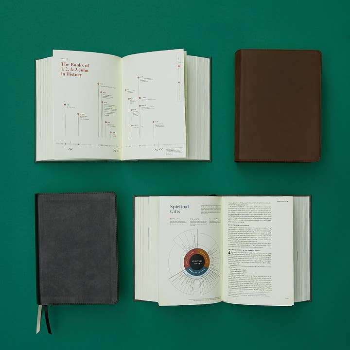 She Reads Truth - Wholesale - He Reads Truth Bible, Black LeatherTouch