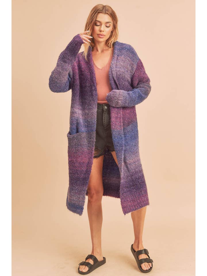 AEMI + CO - Wholesale Cardigan - Women's - 336BK Confetti Cardi 3