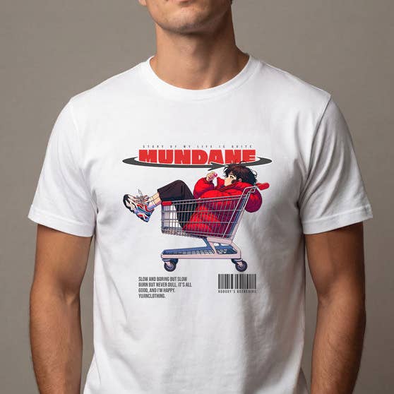 T-shirt d'anime banal pour la vente par YUJIN CLOTHING