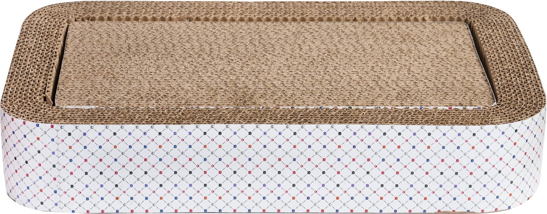 Pet Palette Distribution - Wholesale Pet Scratcher - Cat - ThoozyPet Open Bed Cat Scratcher1