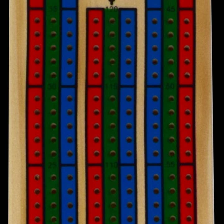 Regal Games - Wholesale Board Game - Cribbage Classic 3-Track Foldable Board Game5