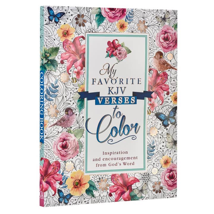 Christian Art Gifts - Wholesale Coloring Book - Adult - Coloring Book My Favorite KJV Verses