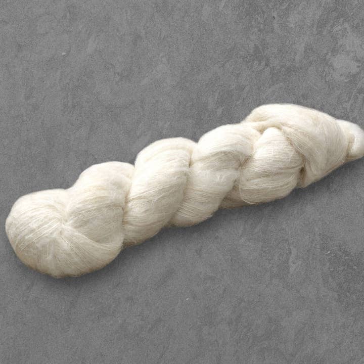 Rooster Yarns – wholesale Garn – Ofärgat garn: Suri Alpaca Silk Haze Stickgarn