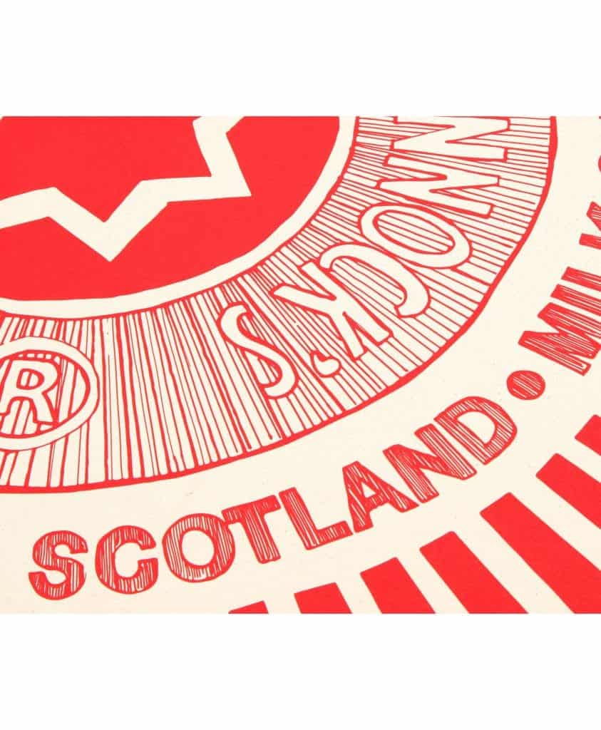 Gillian Kyle - Vendita all'ingrosso Strofinacci - Canovaccio da tè Tunnock's Teacake Wrapper3