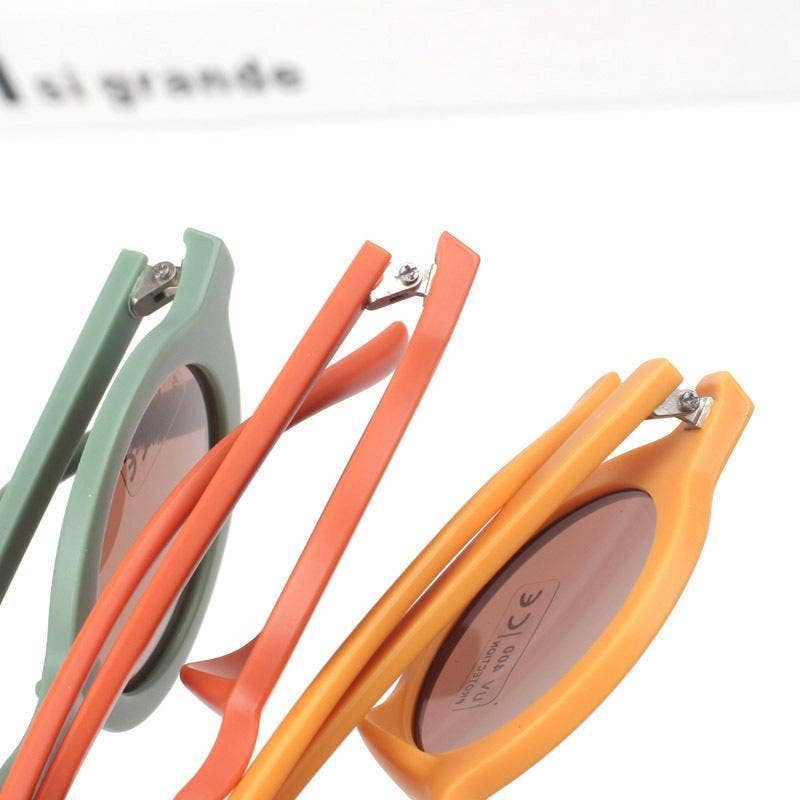 KiddieKickz - Vente Lunettes de soleil – enfant - Lunettes de soleil enfants à monture ronde givrée3