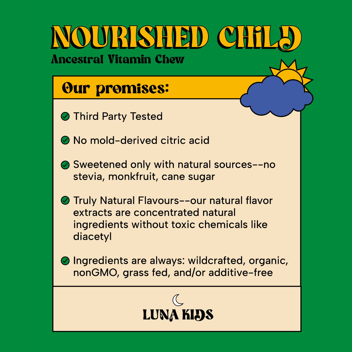 SubLuna - Wholesale Oral Supplement/Vitamin - Nourished Child: Ancestral Gummy6