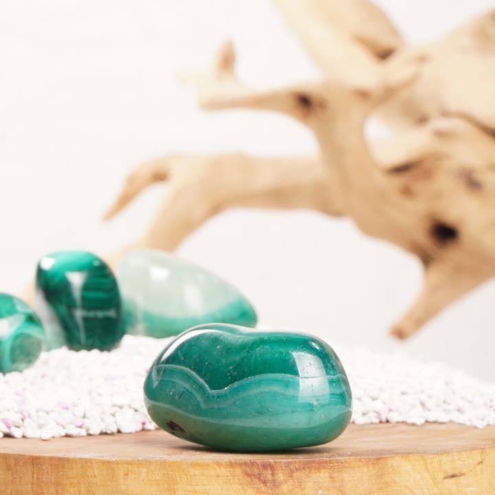 Pietra malachite - Pietra naturale per la vendita all'ingrosso da parte di Mamuxa