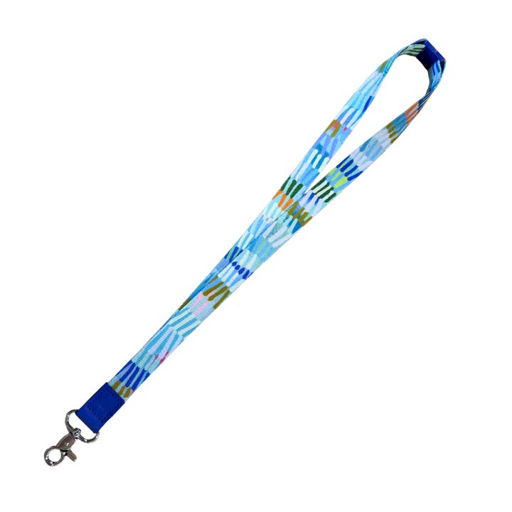 Out Of The Blue Lanyard for wholesale by Ruby Olive Pty Ltd