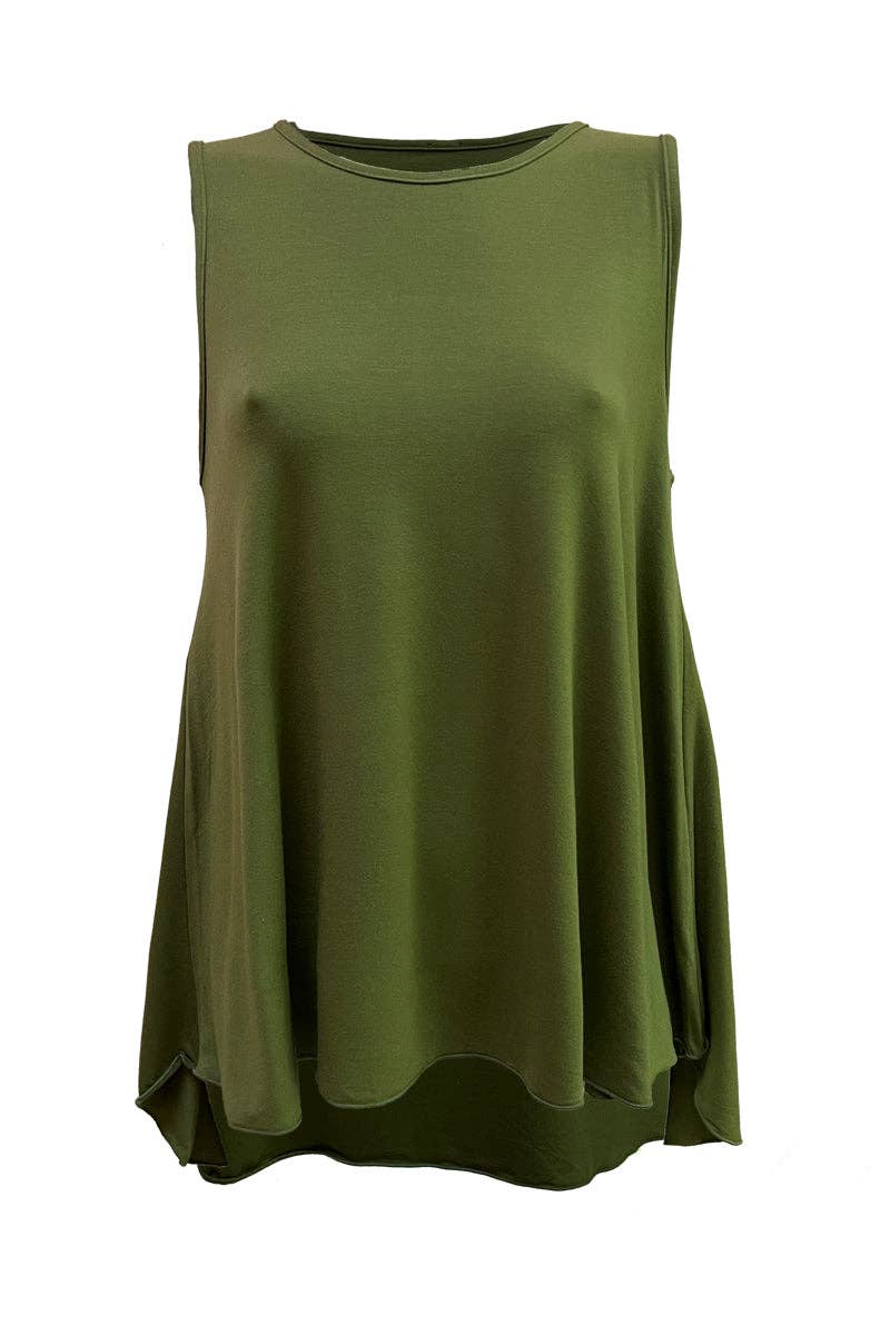 Madiva - Wholesale Tunic - Women's - Maui Sleeveless Top - Micromodal monoelastic3