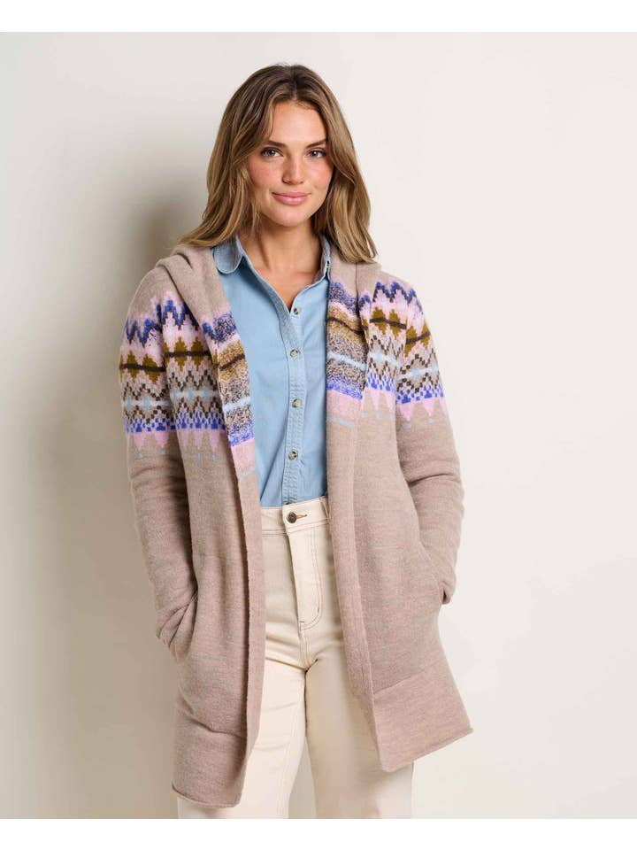 Toad&Co - Wholesale Knit Sweater - Women's - Merino Heartfelt Hoodie F25
5