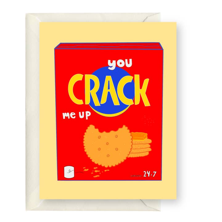 You Crack Me Up for wholesale by After Party Paper Co.