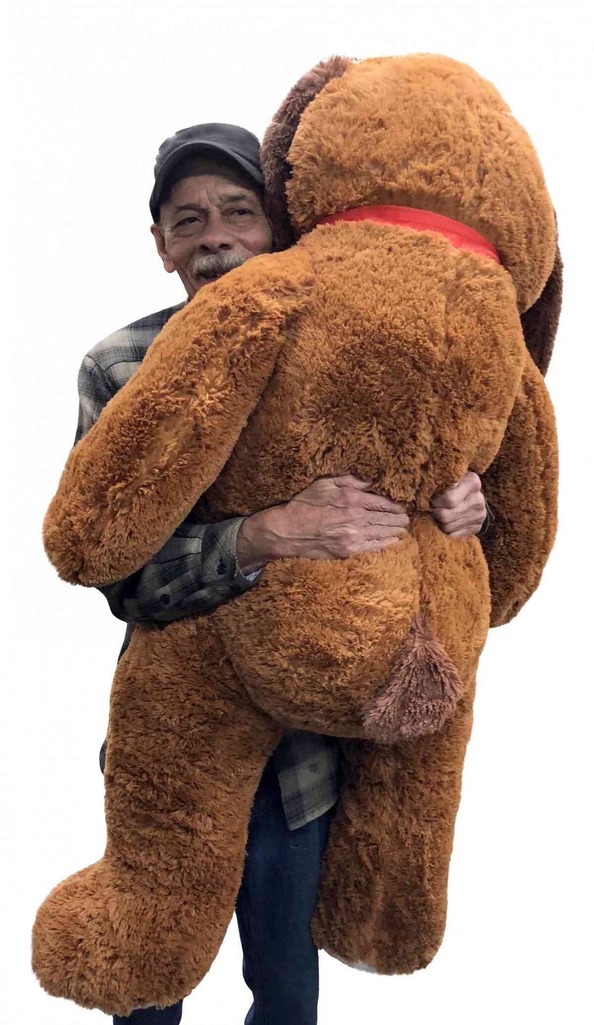 Big Plush - Wholesale Stuffed/Plush Toy - Kids & Baby - Giant Stuffed Puppy Dog 5 Feet Huge Plush Animal Soft Heavy4