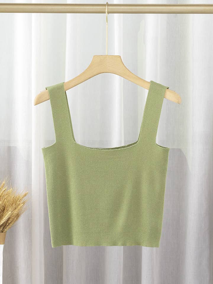 safistyle - Wholesale Tank Top - Women's - Square Neck Crop Top3