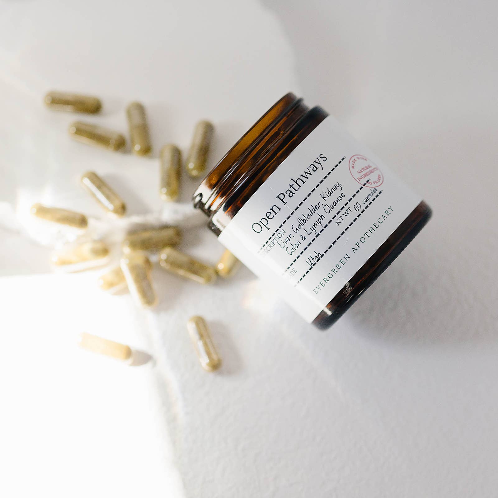 Evergreen Apothecary - Wholesale Oral Supplement/Vitamin - Open Pathways, Capsules6