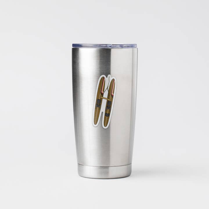 Kevin & Kaia - Wholesale Sticker - Vintage Water Skis - Sticker3