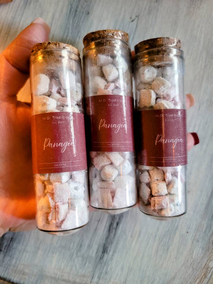 Panagia Incense Blend for wholesale by M.D. Traditional