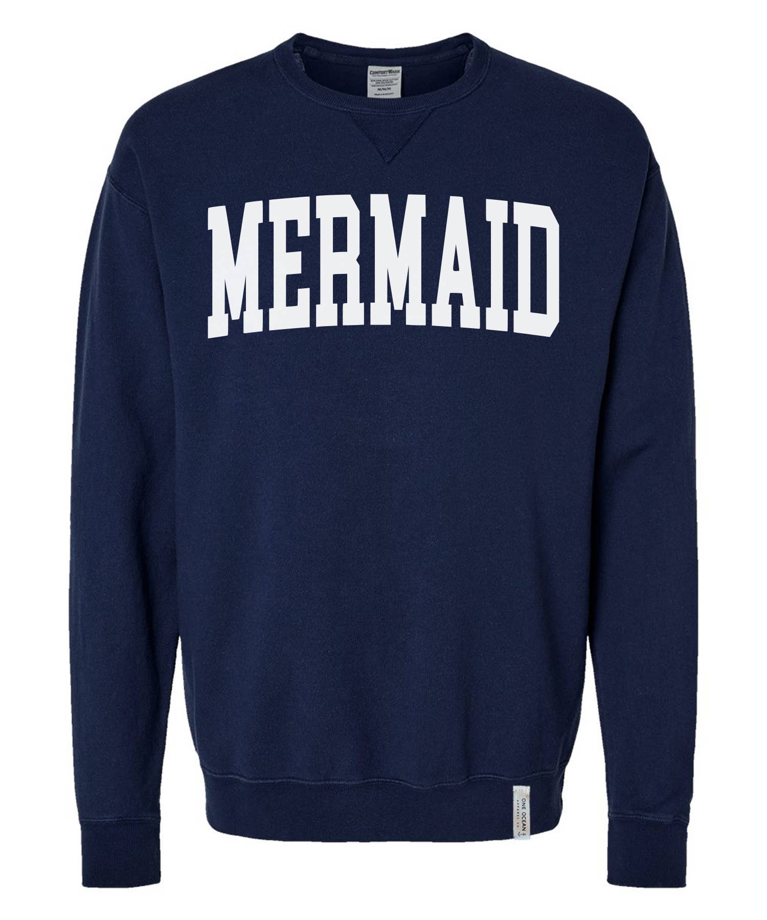 One Ocean Apparel Co.. - Wholesale Graphic Sweatshirt - Unisex - MERMAID Crewneck - CUSTOM COLORS6