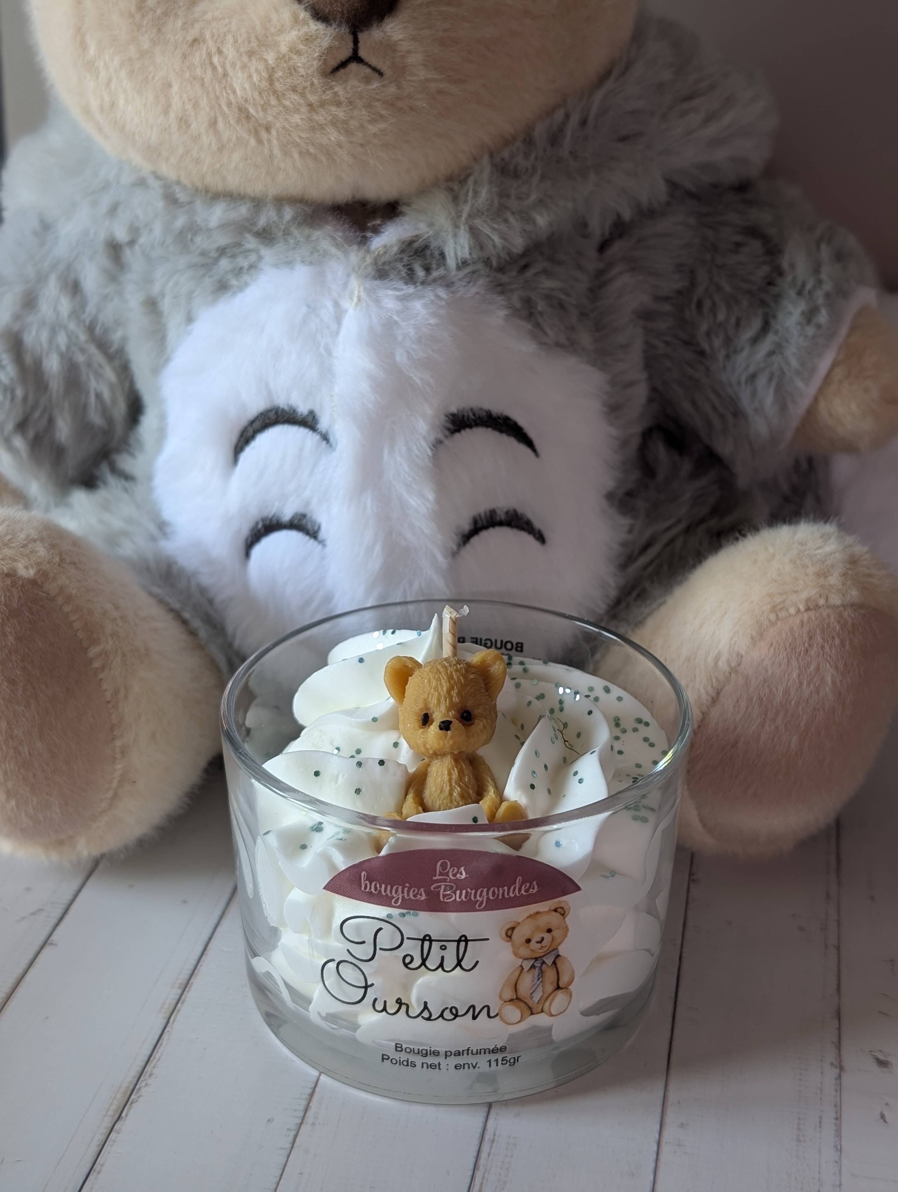 Les bougies Burgondes - Wholesale Novelty Candle - Gourmet candle little bear3
