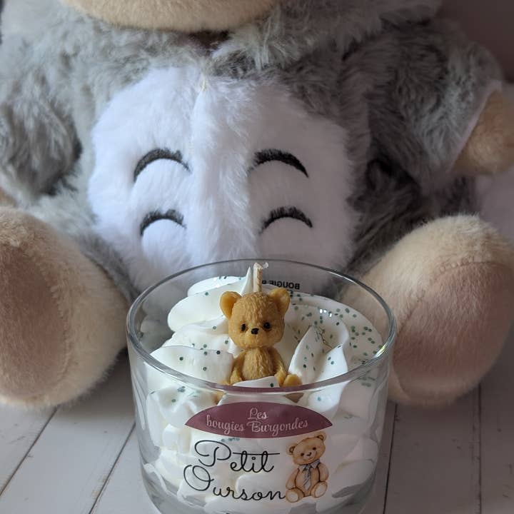 Les bougies Burgondes - Wholesale Novelty Candle - Gourmet candle little bear3