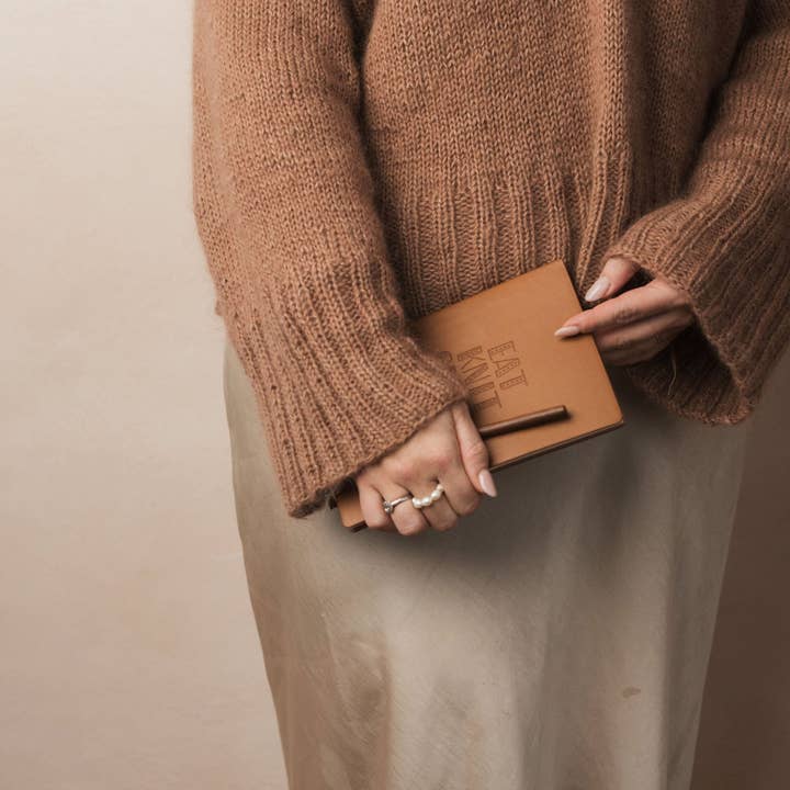 Knitting notes PU leather for wholesale by KNITS by ce AB