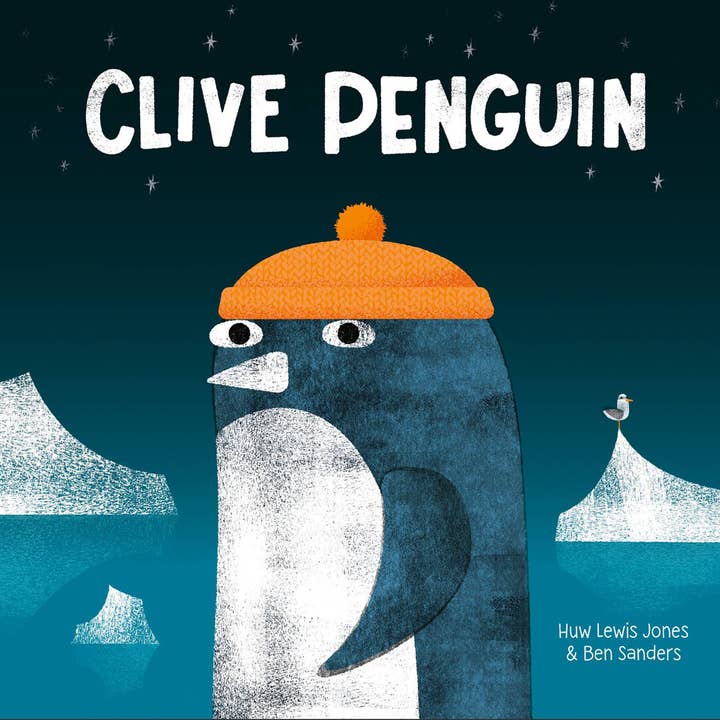 Clive Penguin by Huw Lewis-Jones for wholesale by Hachette Book Group