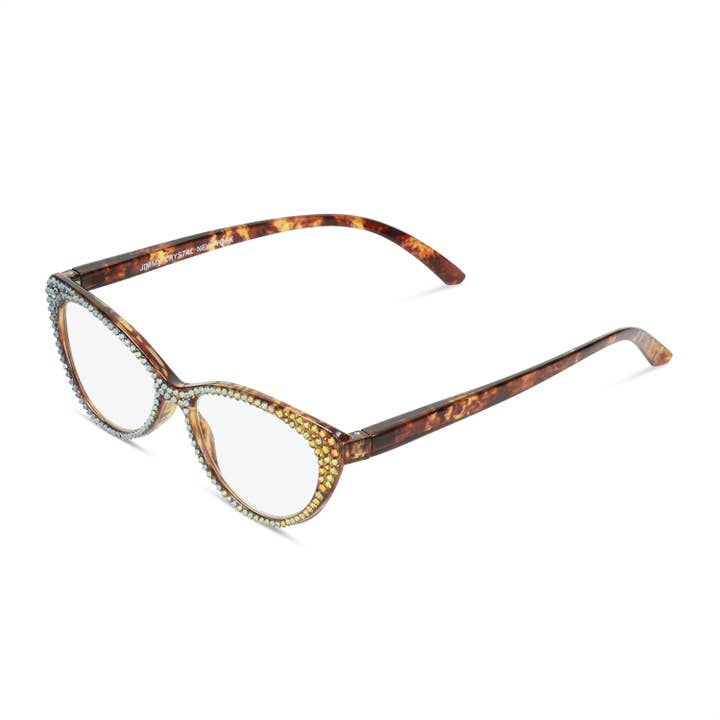 JIMMY CRYSTAL NY_ Italia (J.C. ITALIA S.R.L) – Óculos - Mulher por atacado – Óculos de leitura: Vulcão Abella3