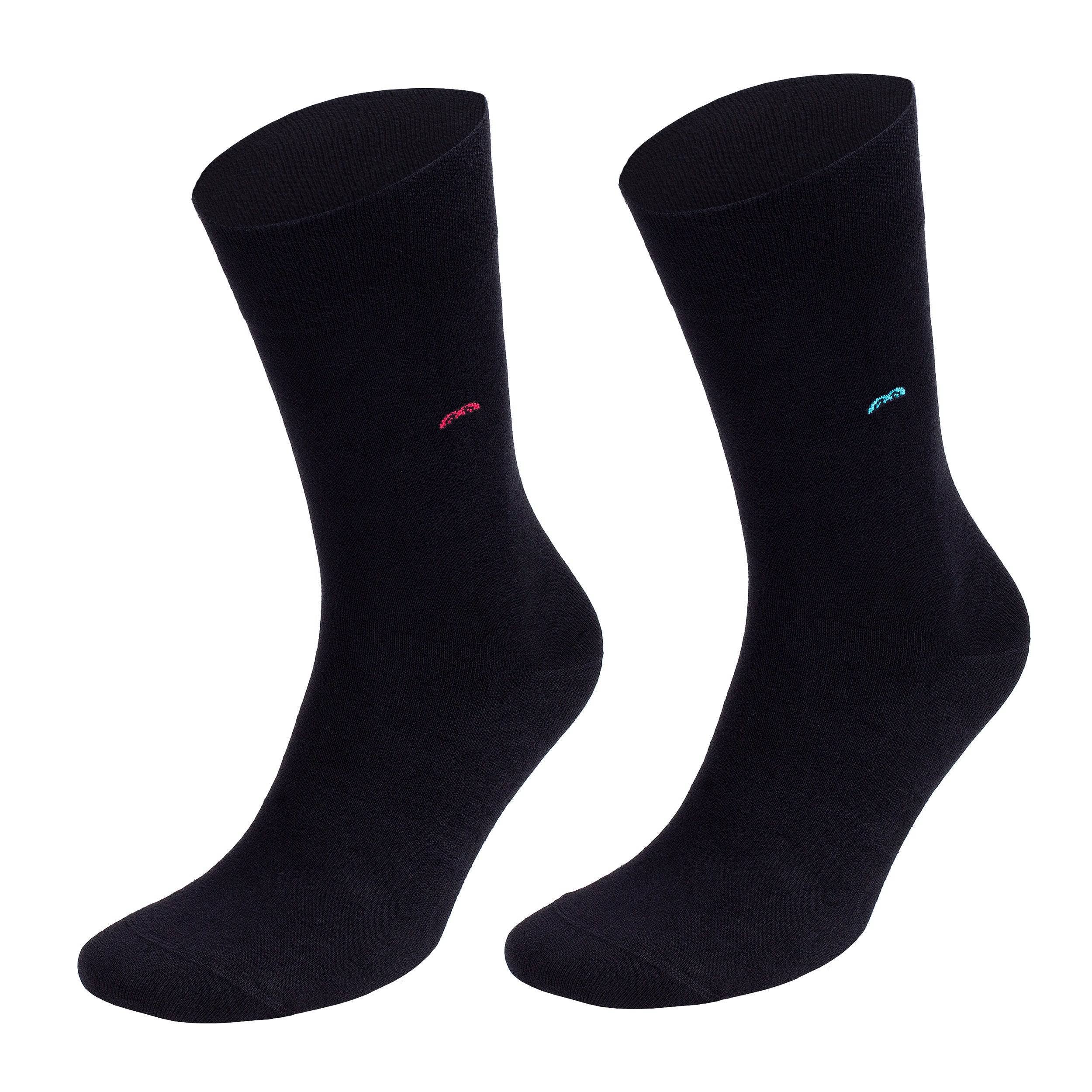 Bambooven - Wholesale Socks - Men's - Men’s Bamboo Dress & Trouser Socks 'Black" 8-Pack - 6333