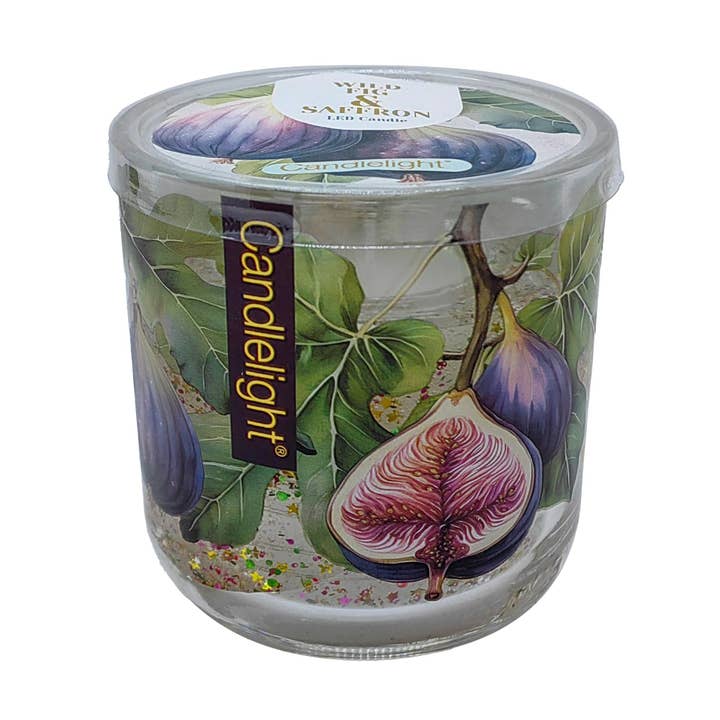 LED Candle - Wild Fig & Saffron 6pk for wholesale by Candlelight Products Ltd