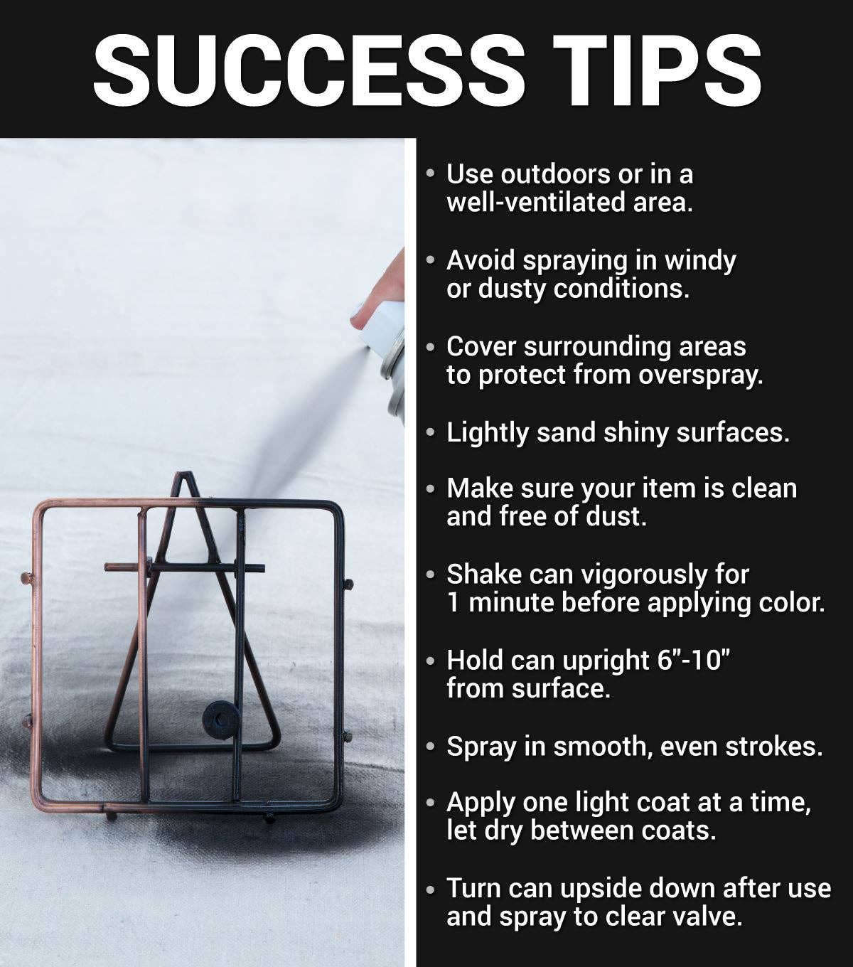 Ilovetocreate - Wholesale Paint Set - COLORSHOT Matte Spray Paint Blackout (Black) 10 oz.6