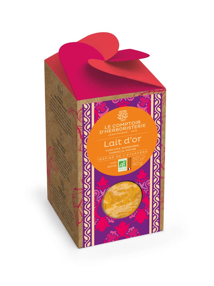 PREPARATO PER LATTE D'ORO BIO 90G per la vendita all'ingrosso da parte di LE COMPTOIR D'HERBORISTERIE