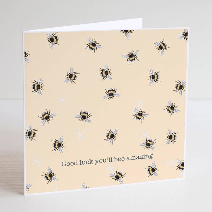 Good Luck You'Ll Bee Amazing-Best Wishes Card-Happy Birthday for wholesale by Svhillustration