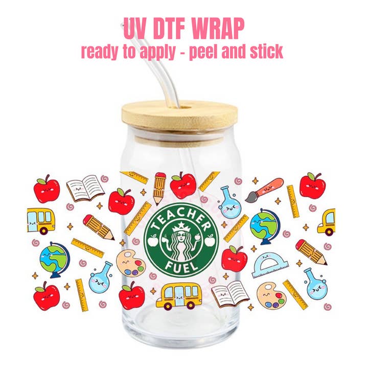 UV DTF CUP WRAP F #320 for wholesale by One Stop Cups